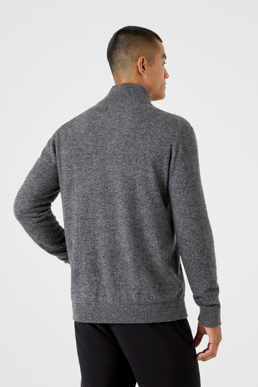 Suéter Puro Cashmere Zíper