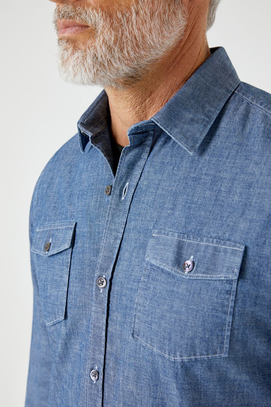 Camisa Chambray