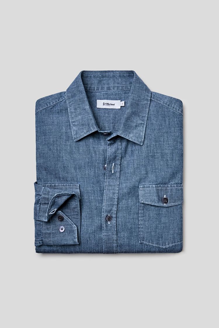 Camisa Chambray