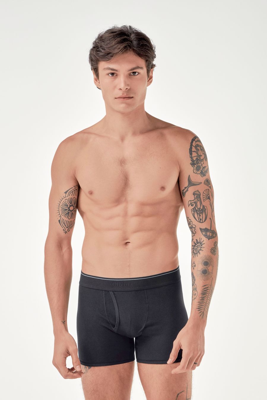 Cueca Boxer Malha Pima