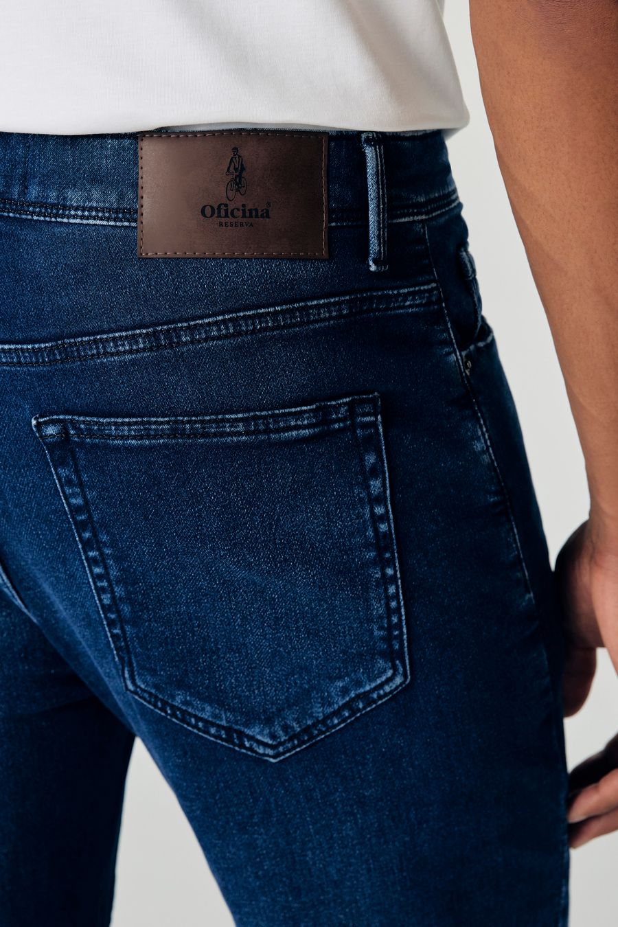 Calça Jeans Moletom