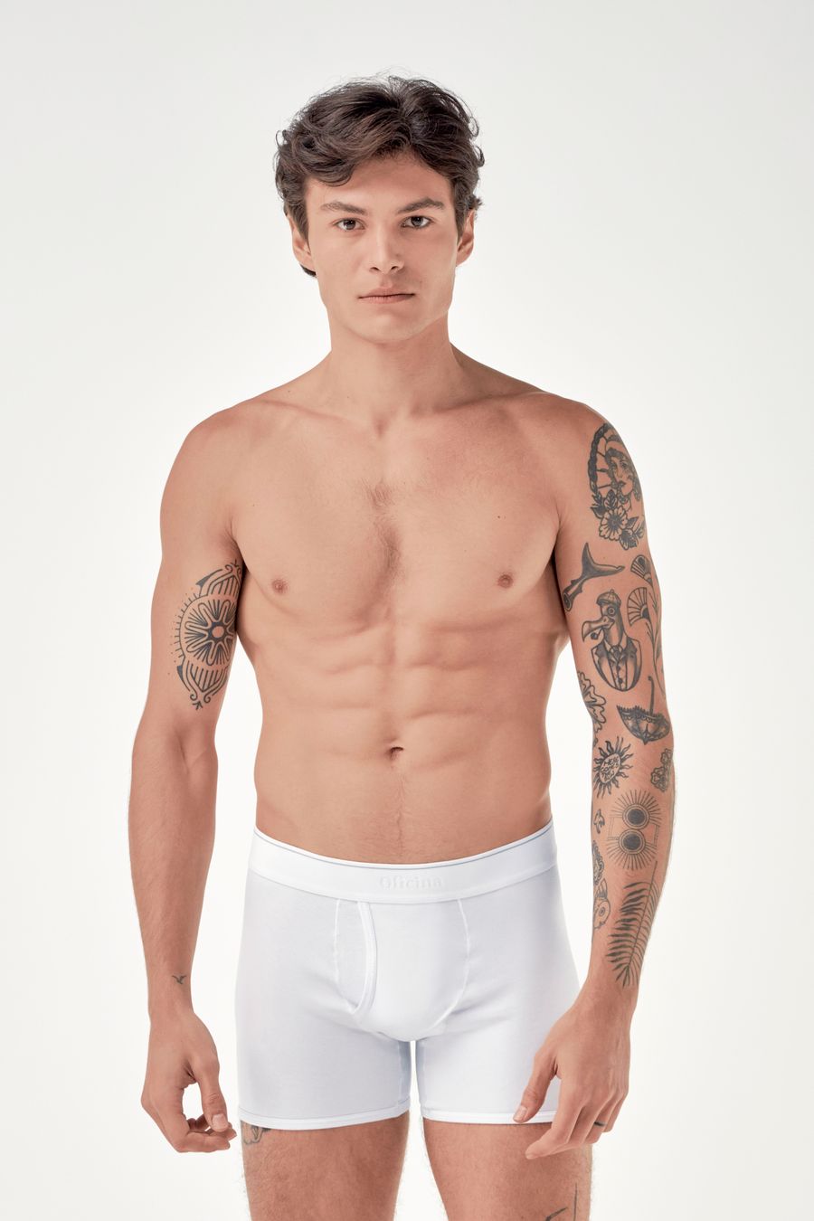 Cueca Boxer Malha Pima