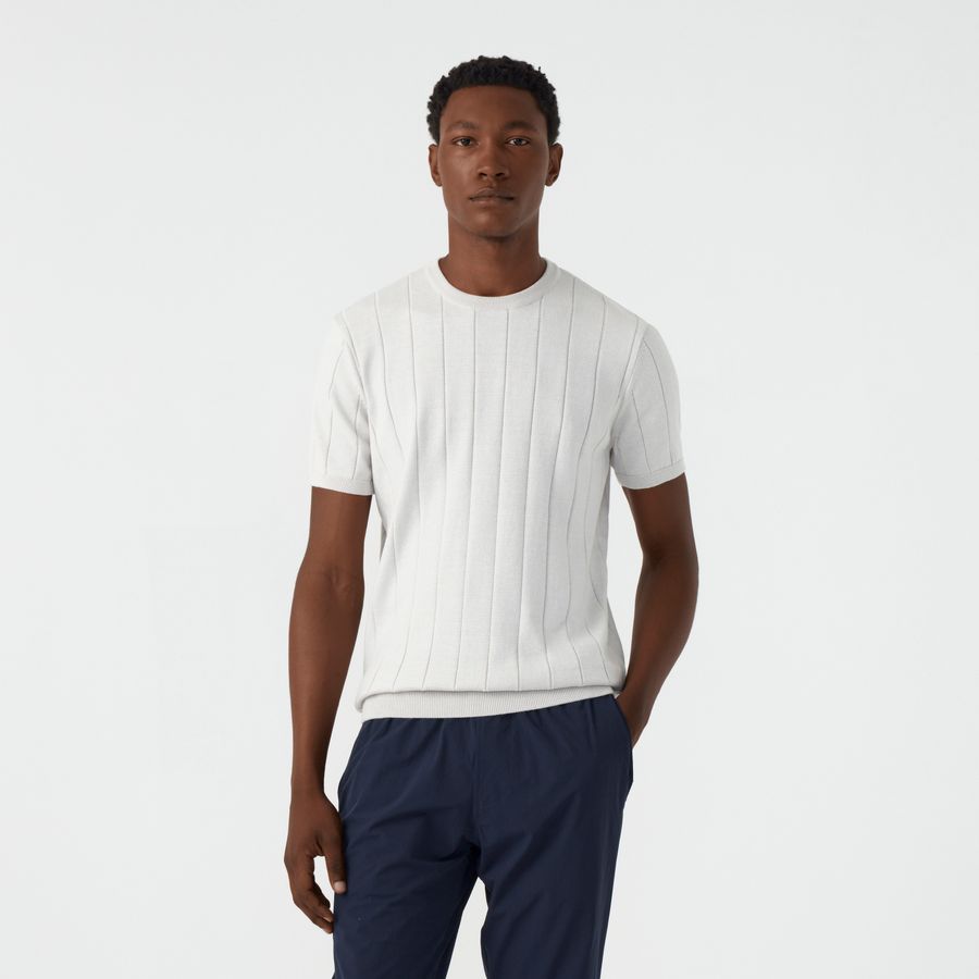 Camiseta Tricot Canelado