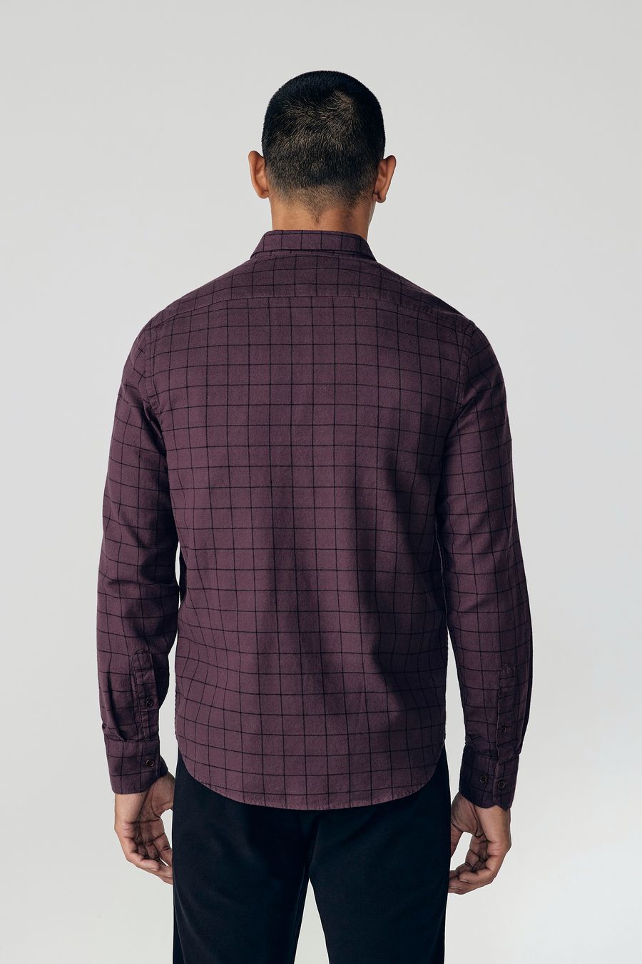 Camisa Flanela Manga Longa
