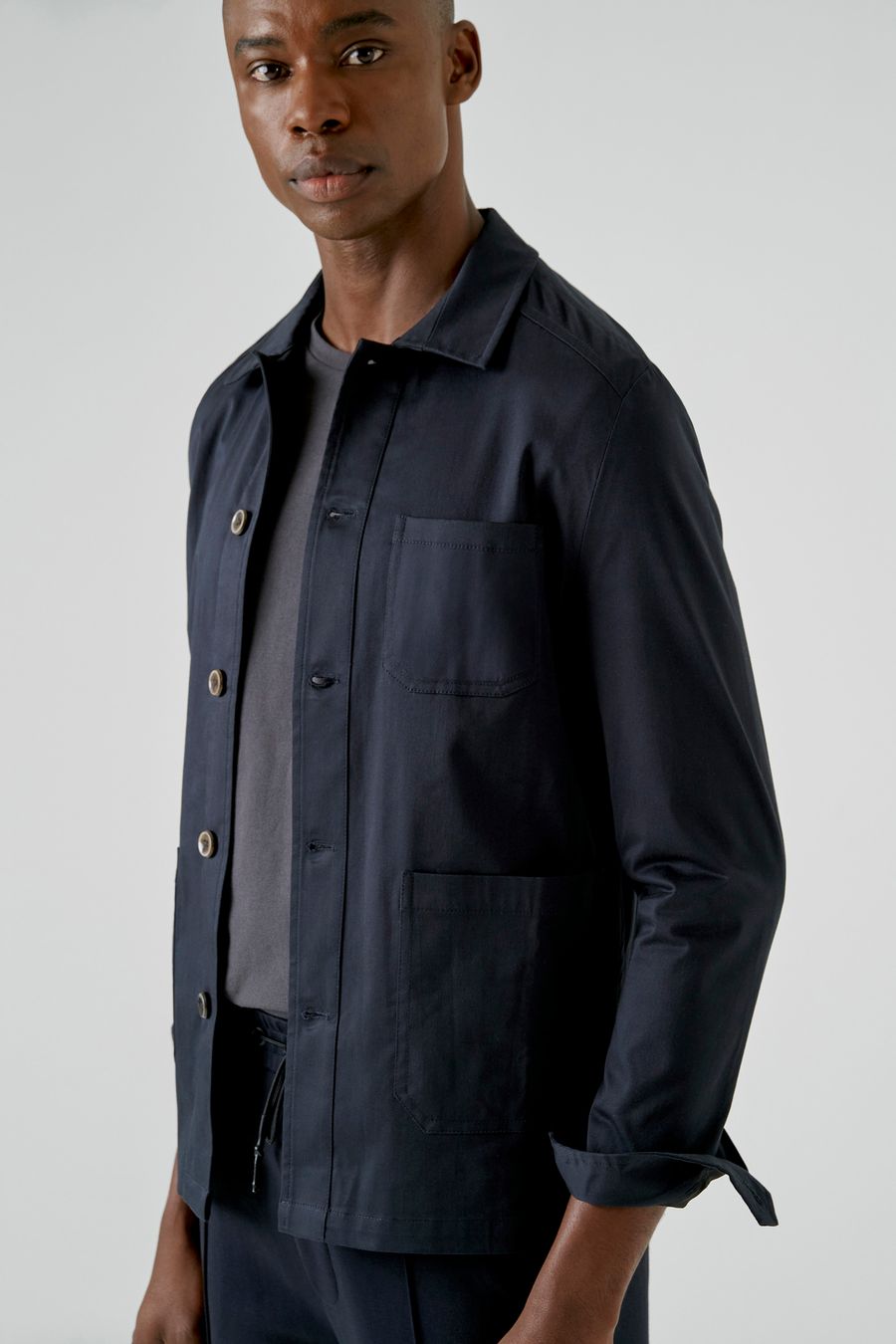 Overshirt Algodão Work
