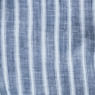 Camisa Linho Listras Azul e Branca