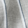 Camisa Linho Manga Curta Cinza e Branca