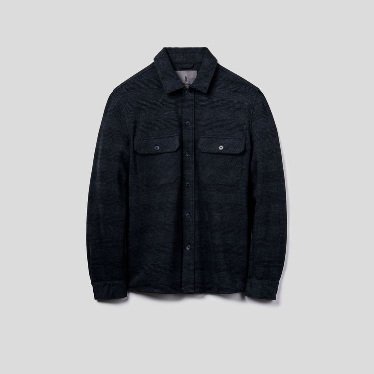 Overshirt Malha Príncipe de Gales
