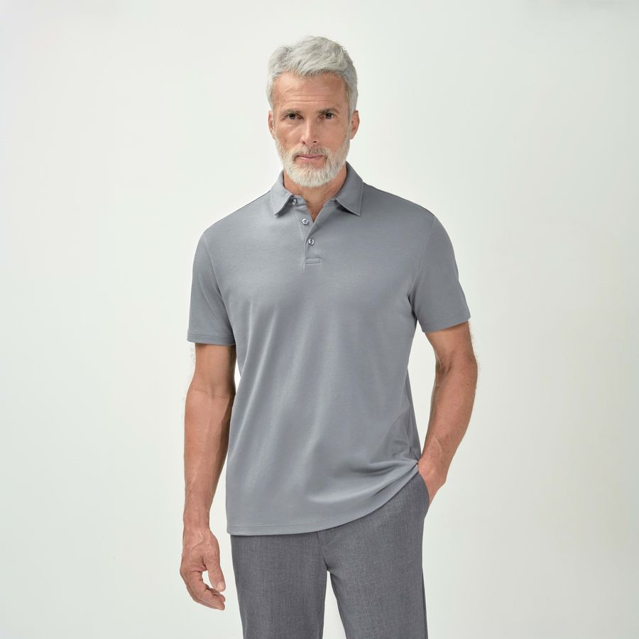 Polo Pima Malha Premium