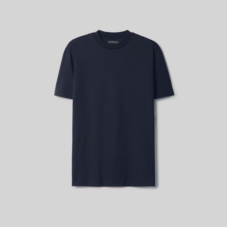 Camiseta Algodão Gola Média