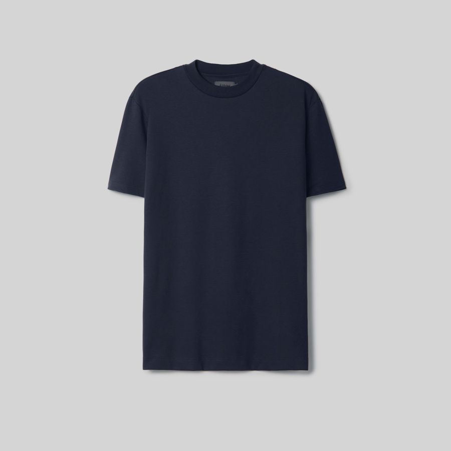Camiseta Algodão Gola Média