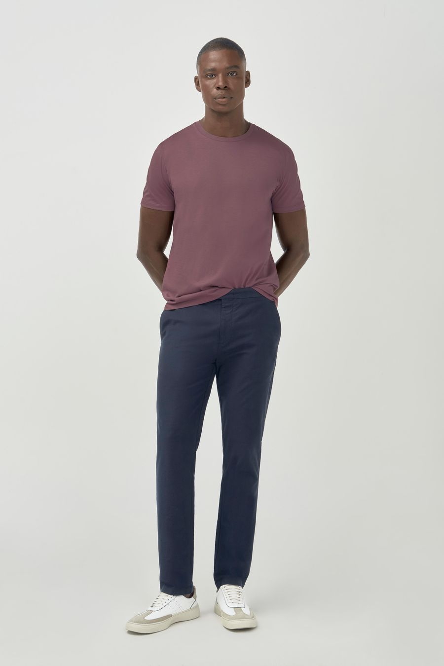 T-Shirt Pima Leve Gola Careca