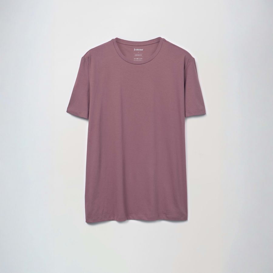 T-Shirt Pima Leve Gola Careca