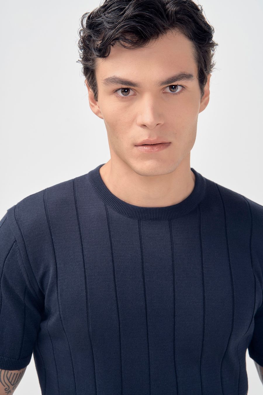 Camiseta Tricot Canelado