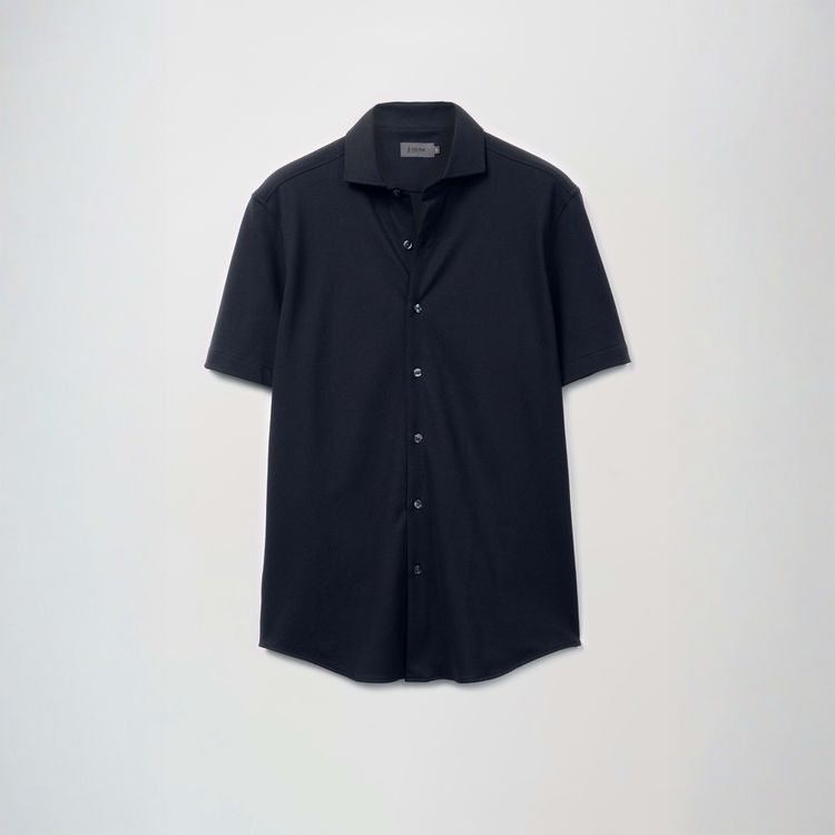 Camisa Algodão Piquet Manga Curta