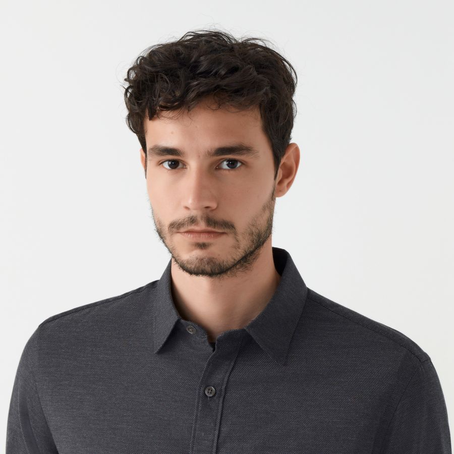 Camisa Dobby