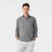 Camisa Cotton Linen Grid Ml