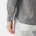 Camisa Cotton Linen Grid Ml