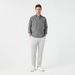 Camisa Cotton Linen Grid Ml