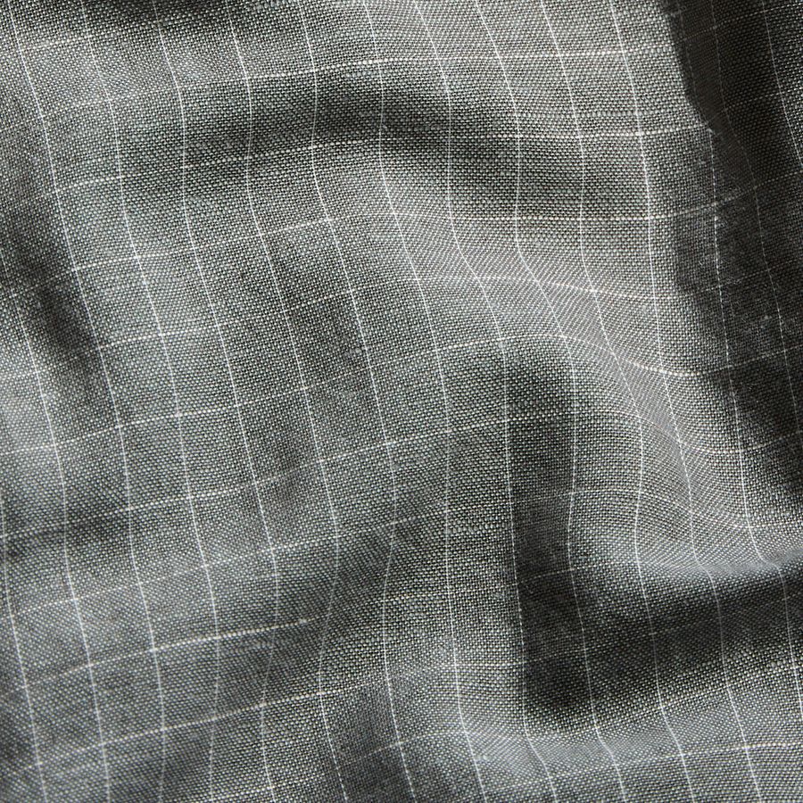 Camisa Cotton Linen Grid Ml
