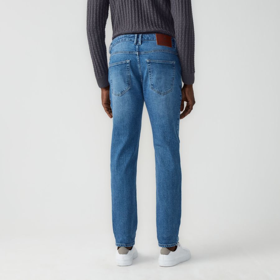 Calça Jeans Reta Vintage