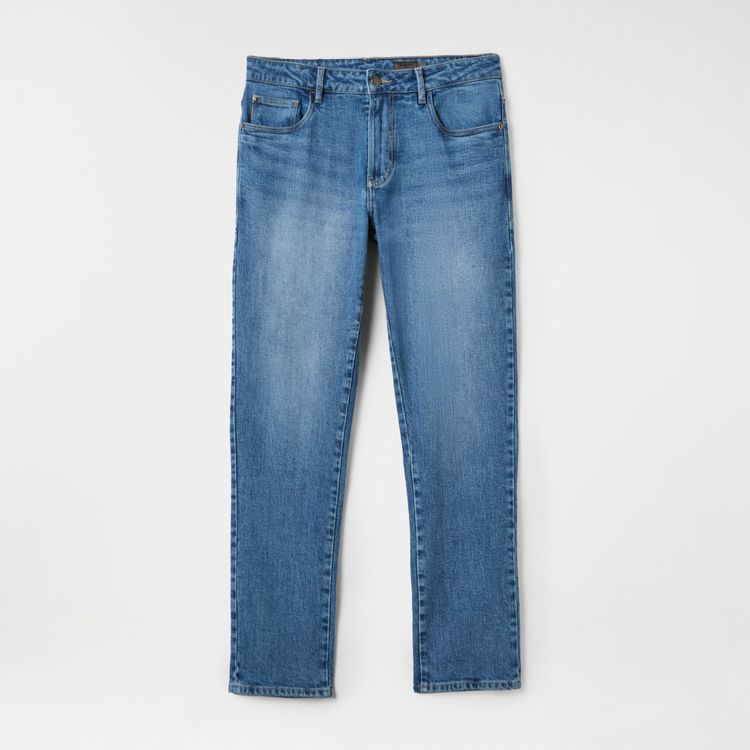 Calça Jeans Reta Vintage
