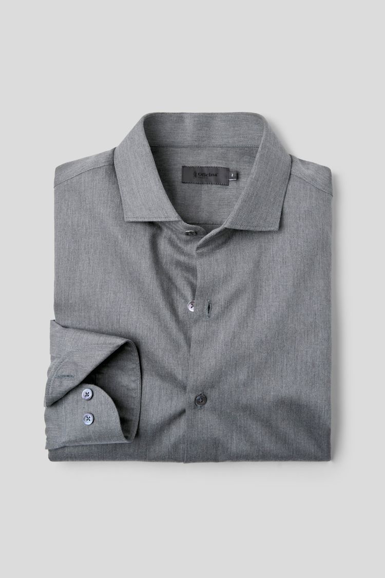 Camisa Melange Lisa