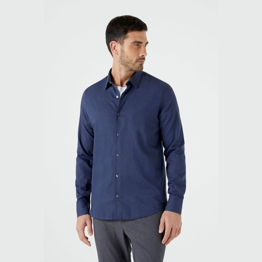 Camisa Melange Lisa