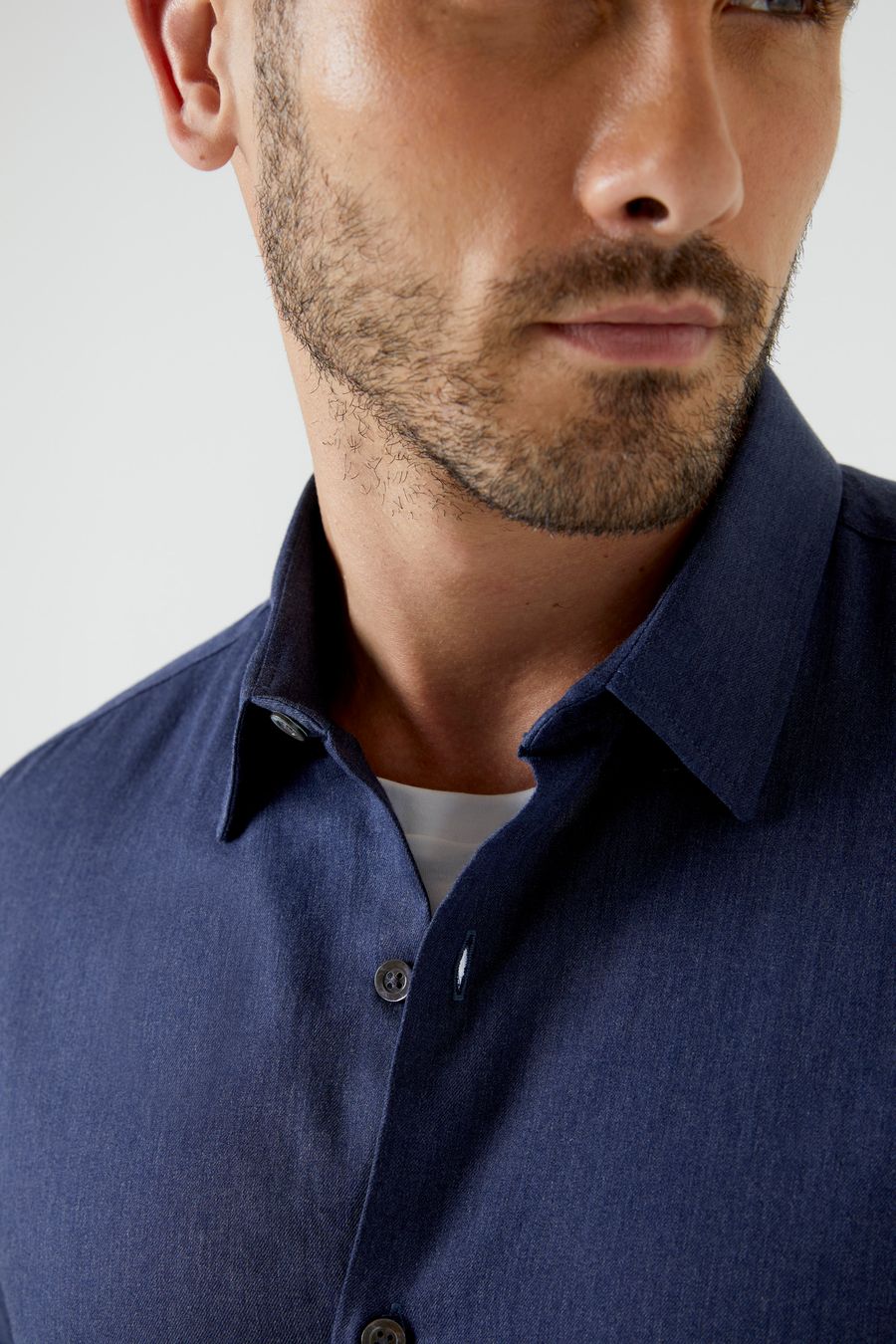 Camisa Melange Lisa