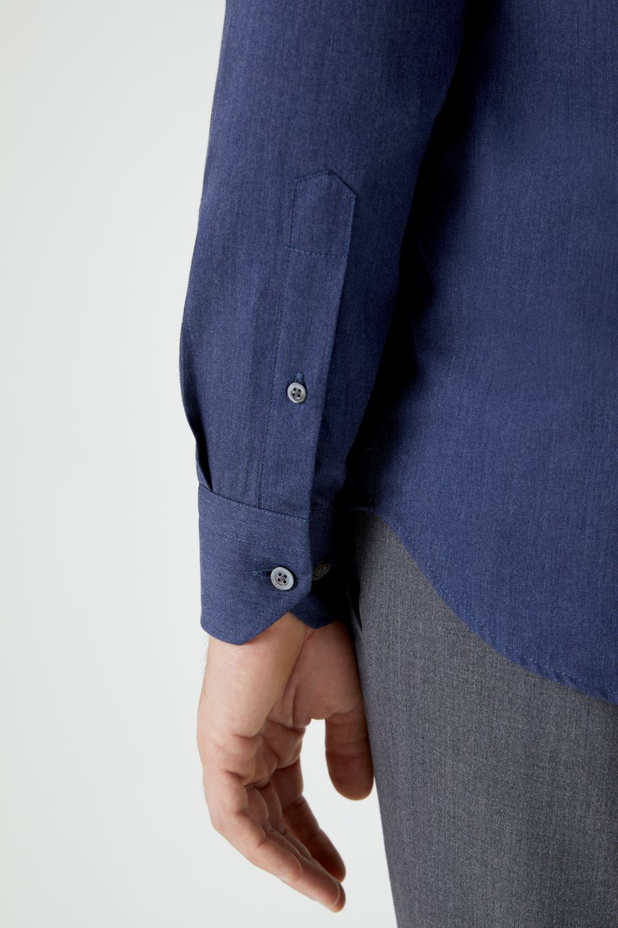 Camisa Melange Lisa