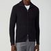 Cardigan Ziper Gola Alta