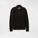 Cardigan Ziper Gola Alta