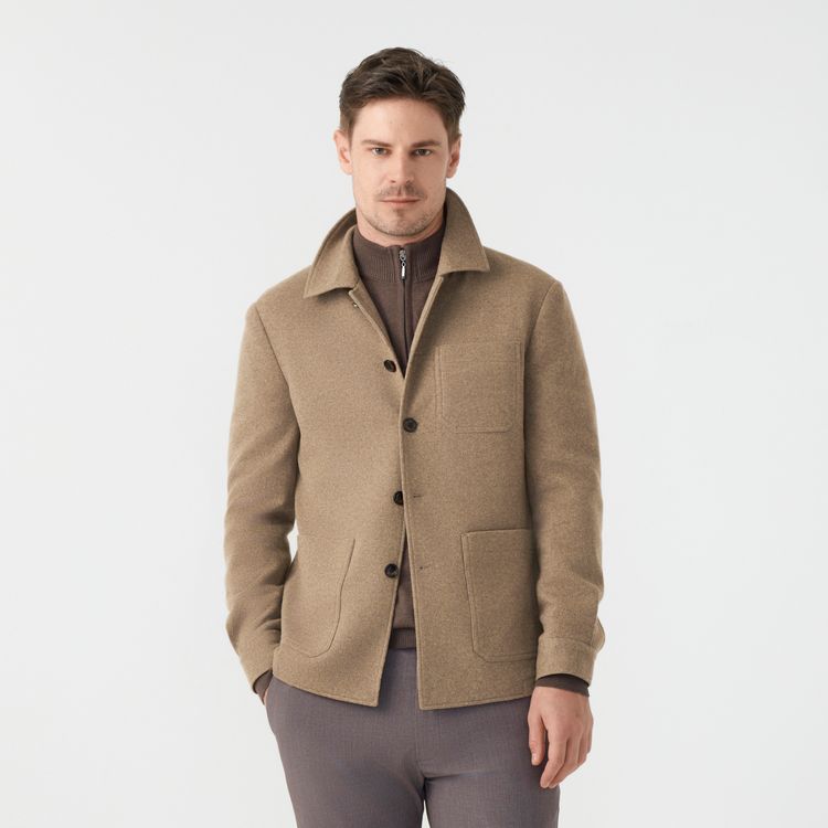 Overshirt Malha Lã
