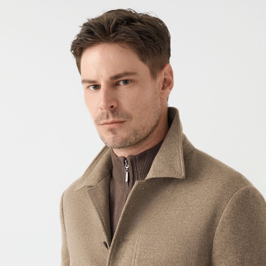 Overshirt Malha Lã