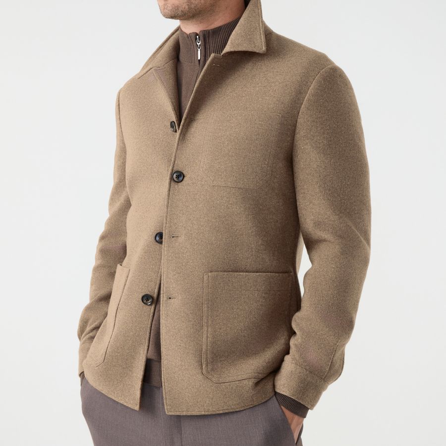 Overshirt Malha Lã