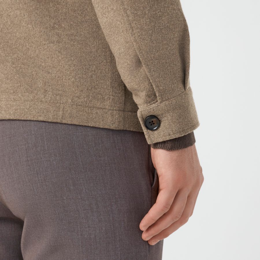 Overshirt Malha Lã