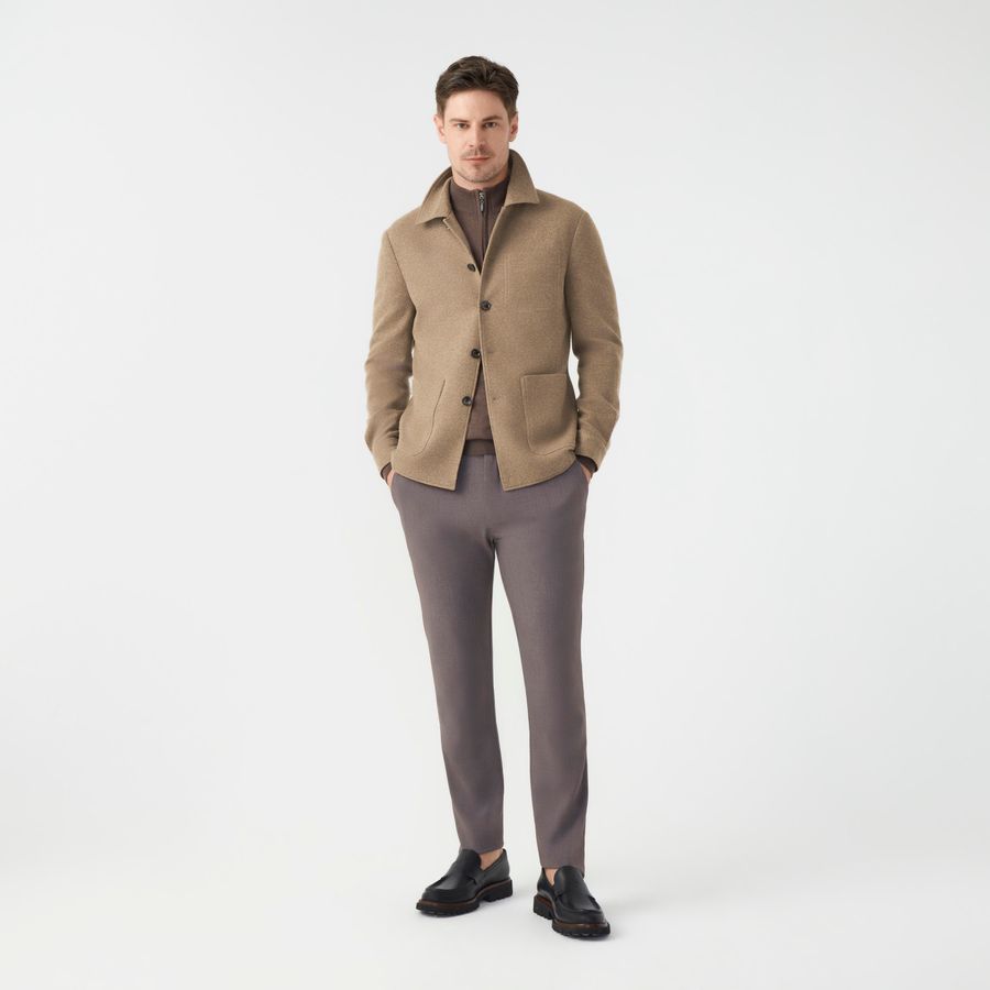Overshirt Malha Lã