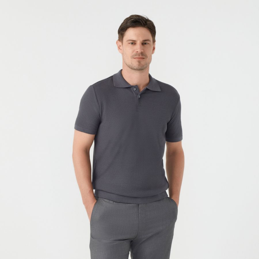 Polo Tricot Pinpoint