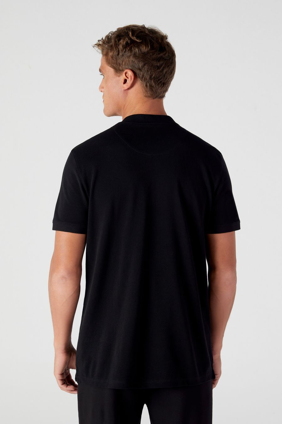 Polo Pima Piquet Zíper