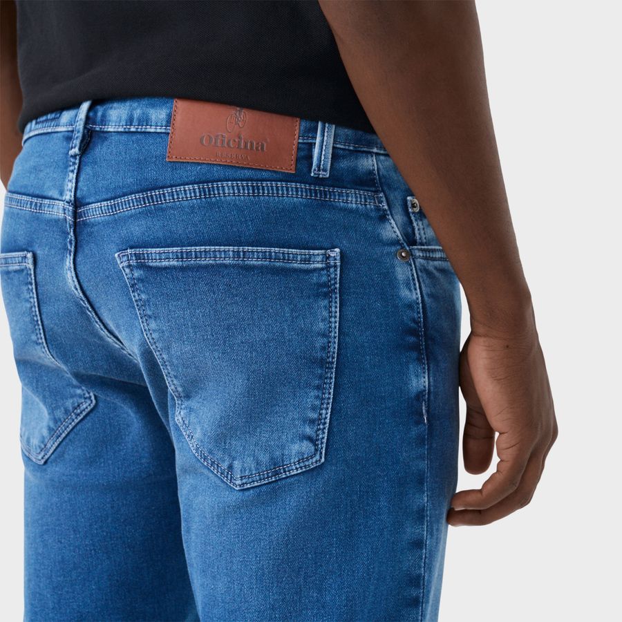 Calça Jeans Moletom