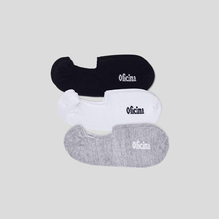 Kit 3 Meias Invisíveis