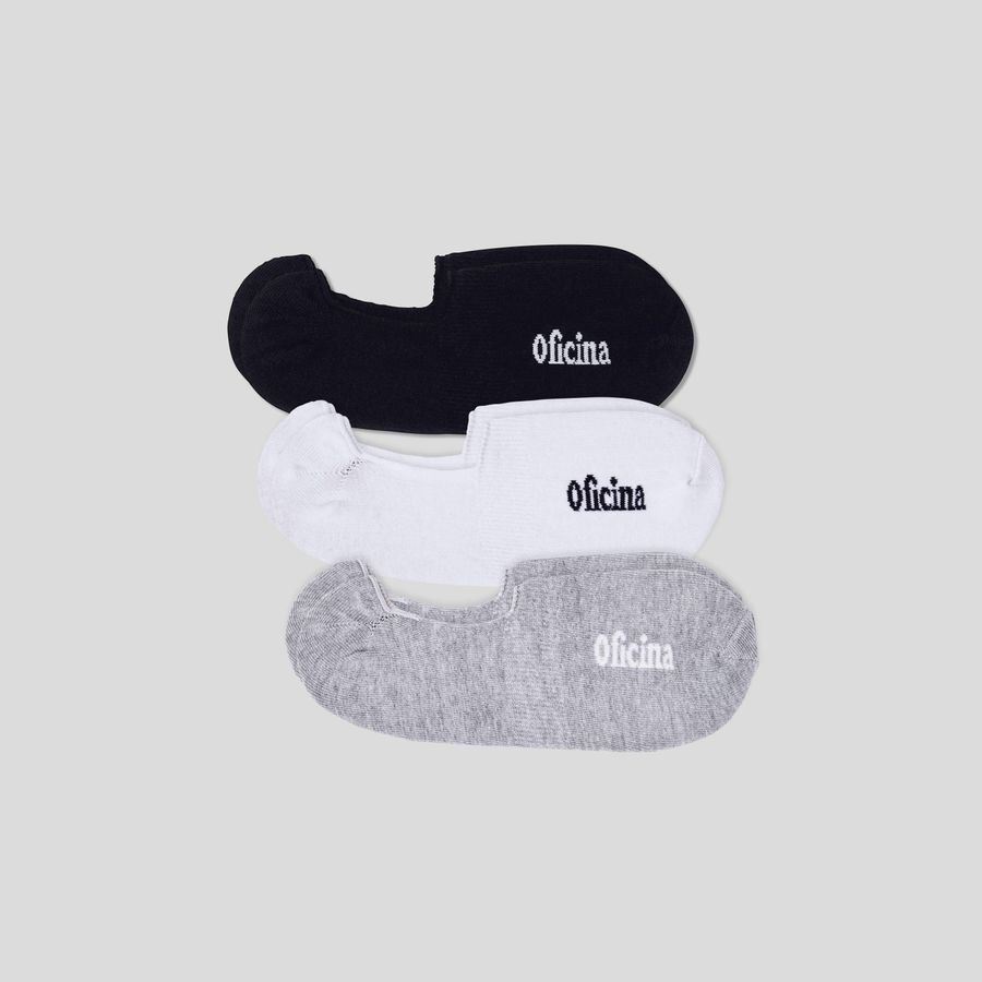 Kit 3 Meias Invisíveis