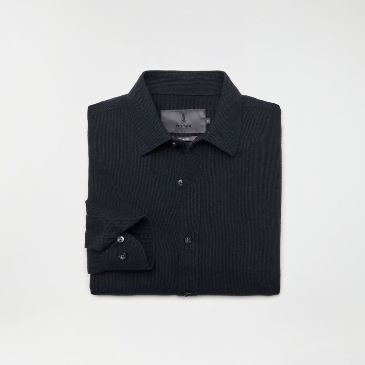 Camisa Flanela Listras Manga Longa