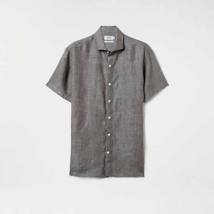 Camisa Roma Linho Manga Curta