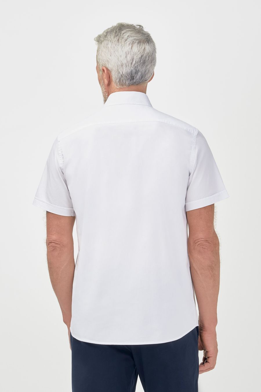Camisa Chino Manga Curta