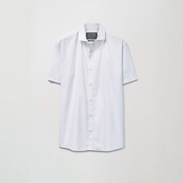 Camisa Chino Manga Curta