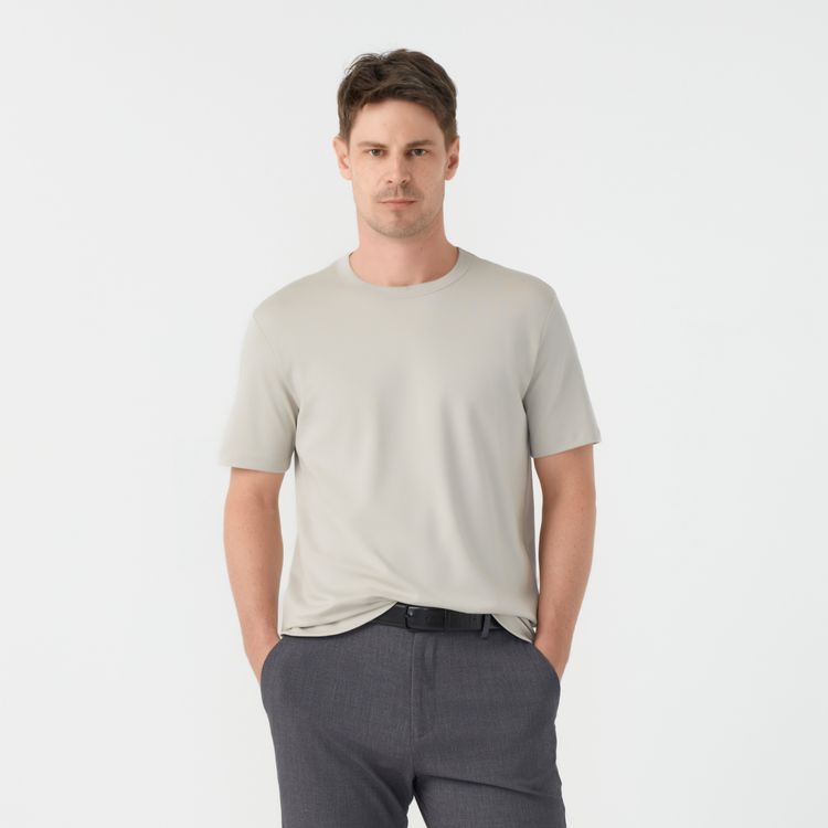 Camiseta Malha Rib