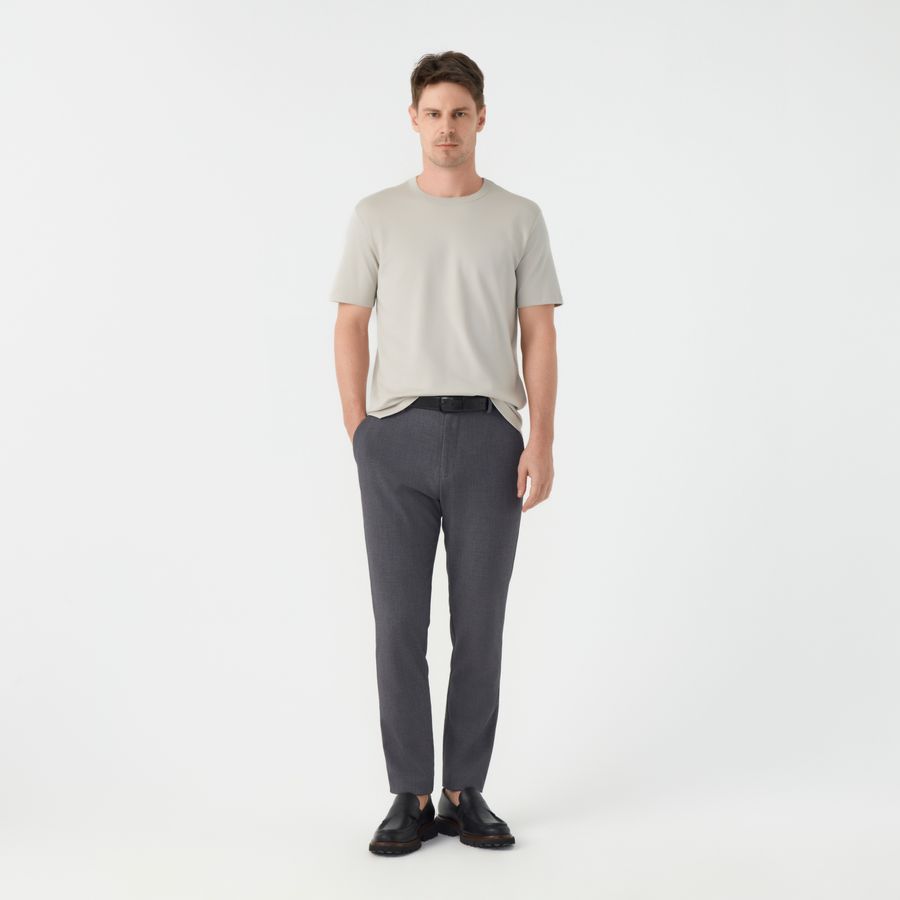 Camiseta Malha Rib