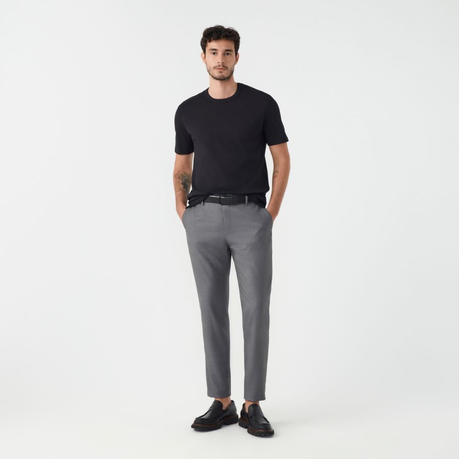 Camiseta Malha Rib