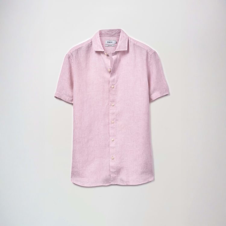 Camisa Roma Linho Manga Curta